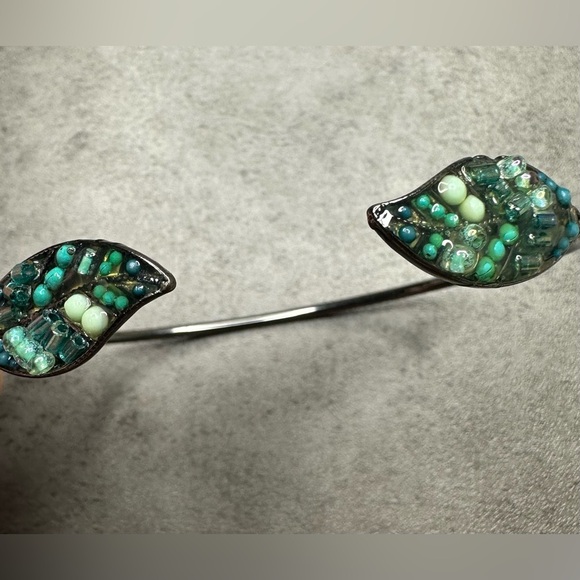 Source Unknown Jewelry - Boho Gunmetal Thin Cuff Bracelet